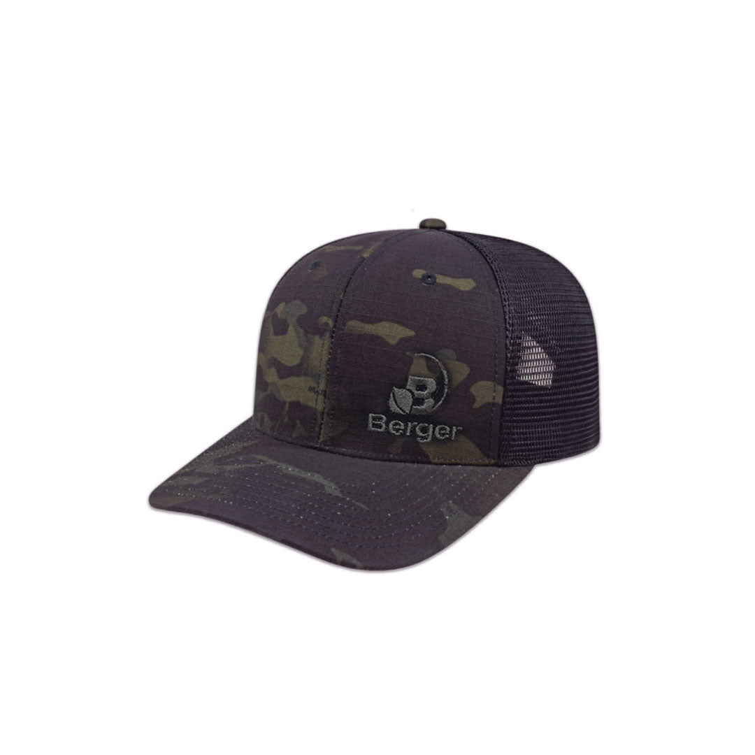 Casquette à filet camouflage
