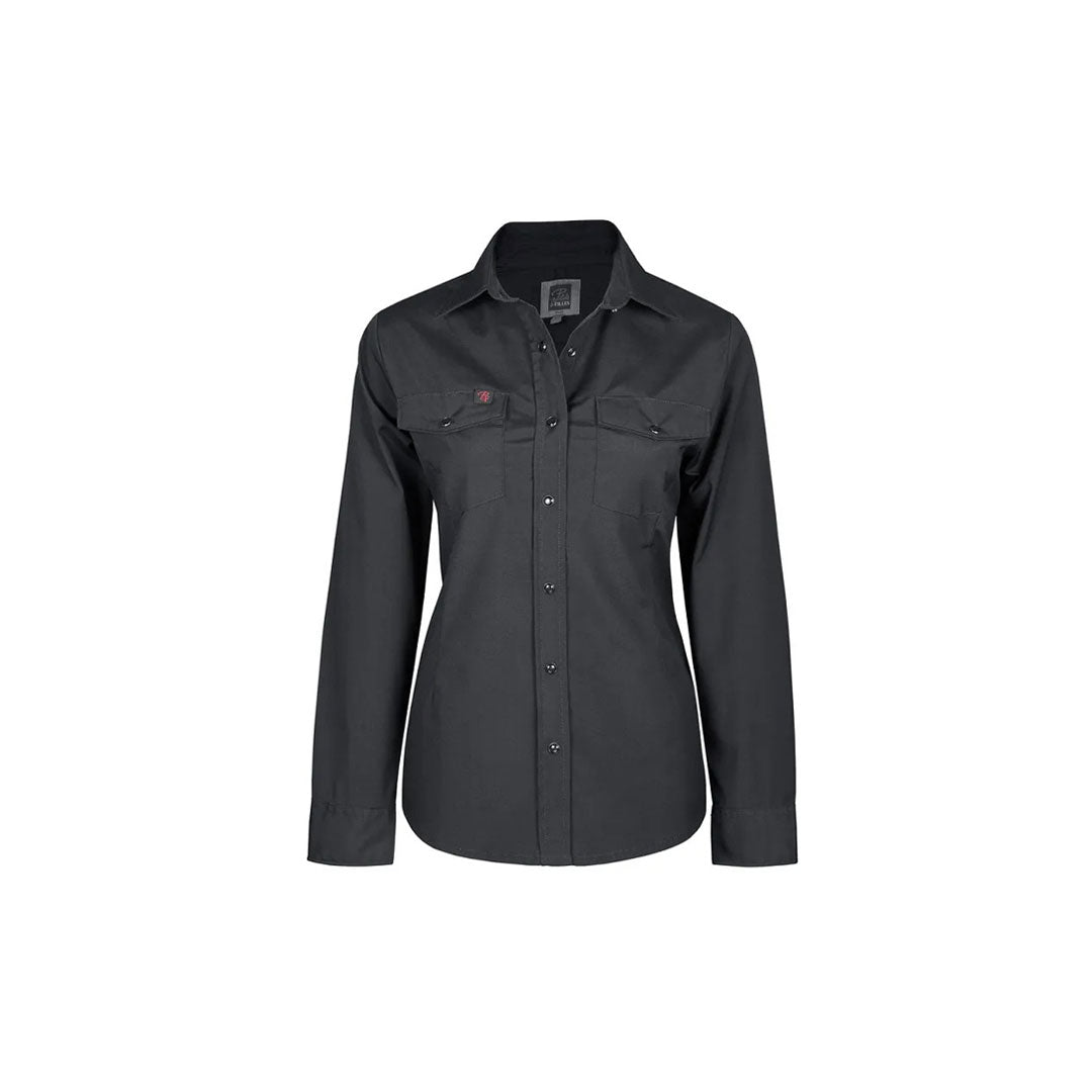 Chemise de travail manches longues – Femme