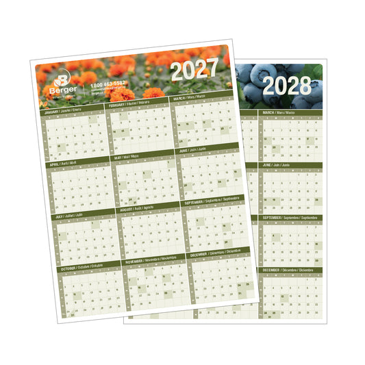 Desk Calendar (8" × 11")