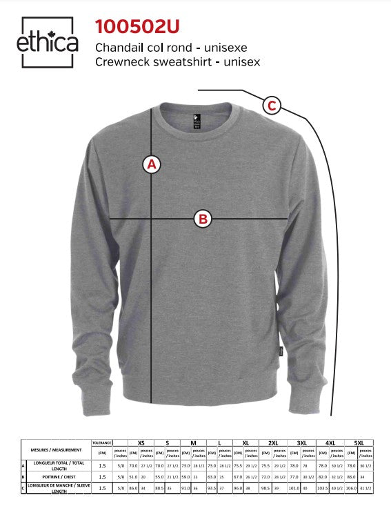 Crewneck sweatshirt – Unisex