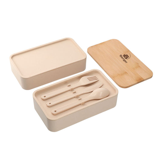 Boîte Bento empilable en fibres de bambou