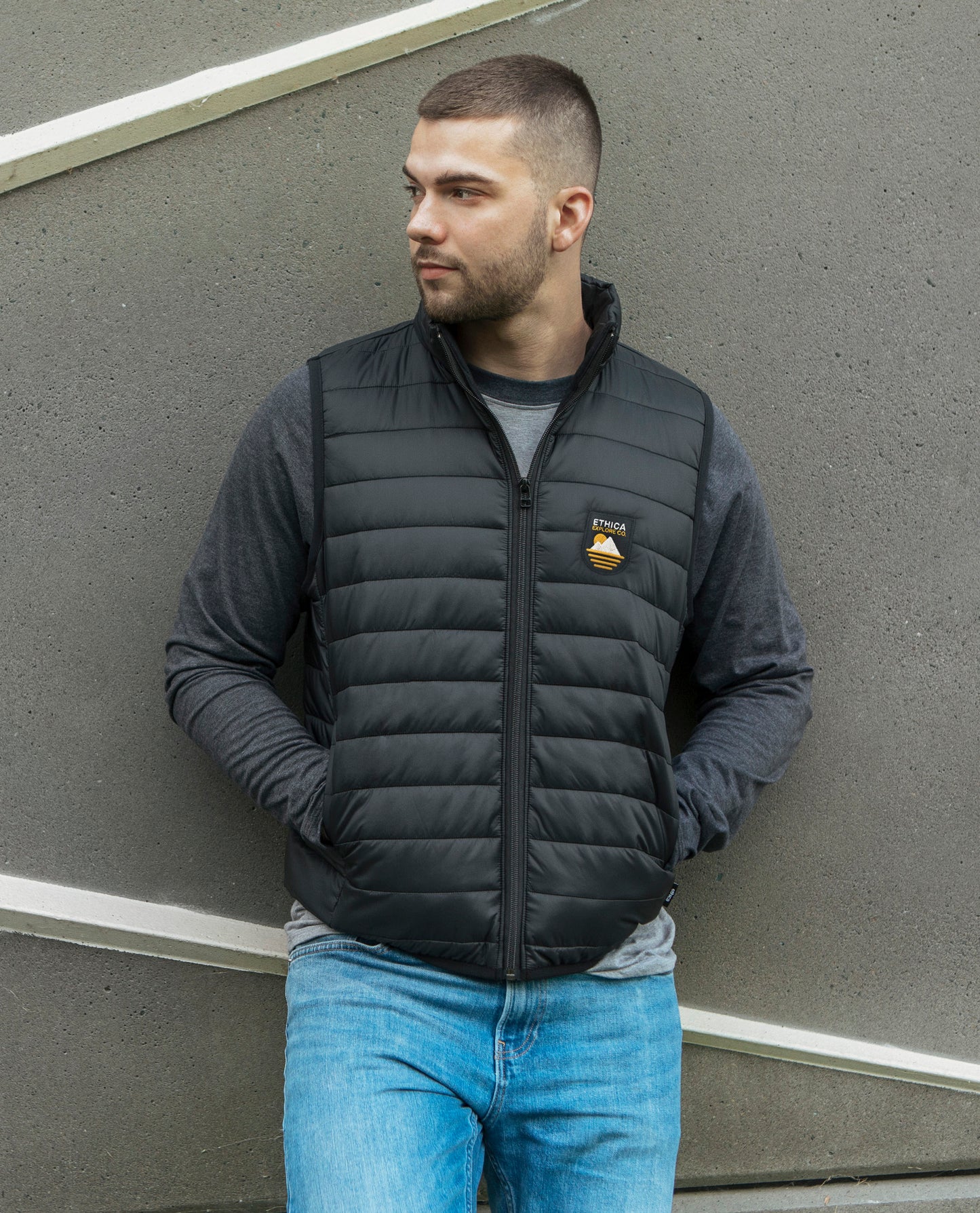 Sleeveless quilted jacket – Unisex