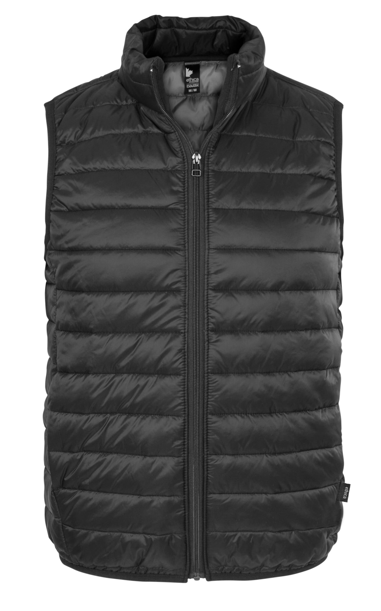 Veste matelassée zippée détails polaire - Noir - Homme - 59.99 Veste matelassée zippée détails polaire - Noir - Homme - 59.99
