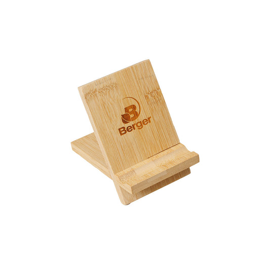 Bamboo portable phone stand