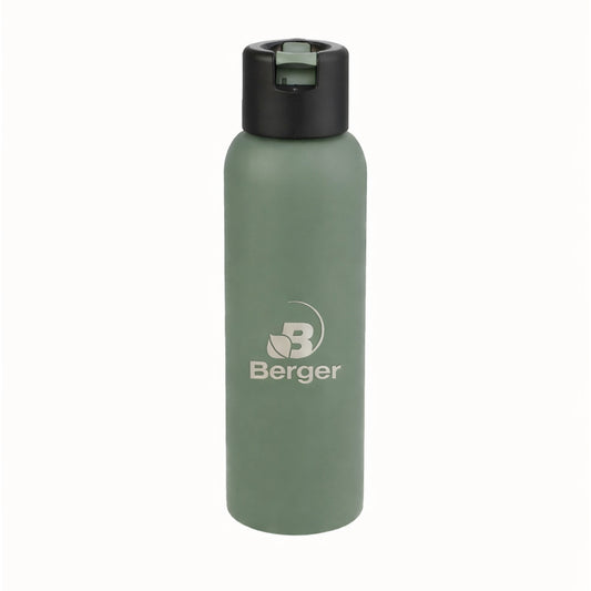22 oz Eco-Friendly Straw Lid Vacuum Bottle